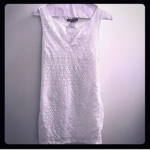 Banana republic White lace dress